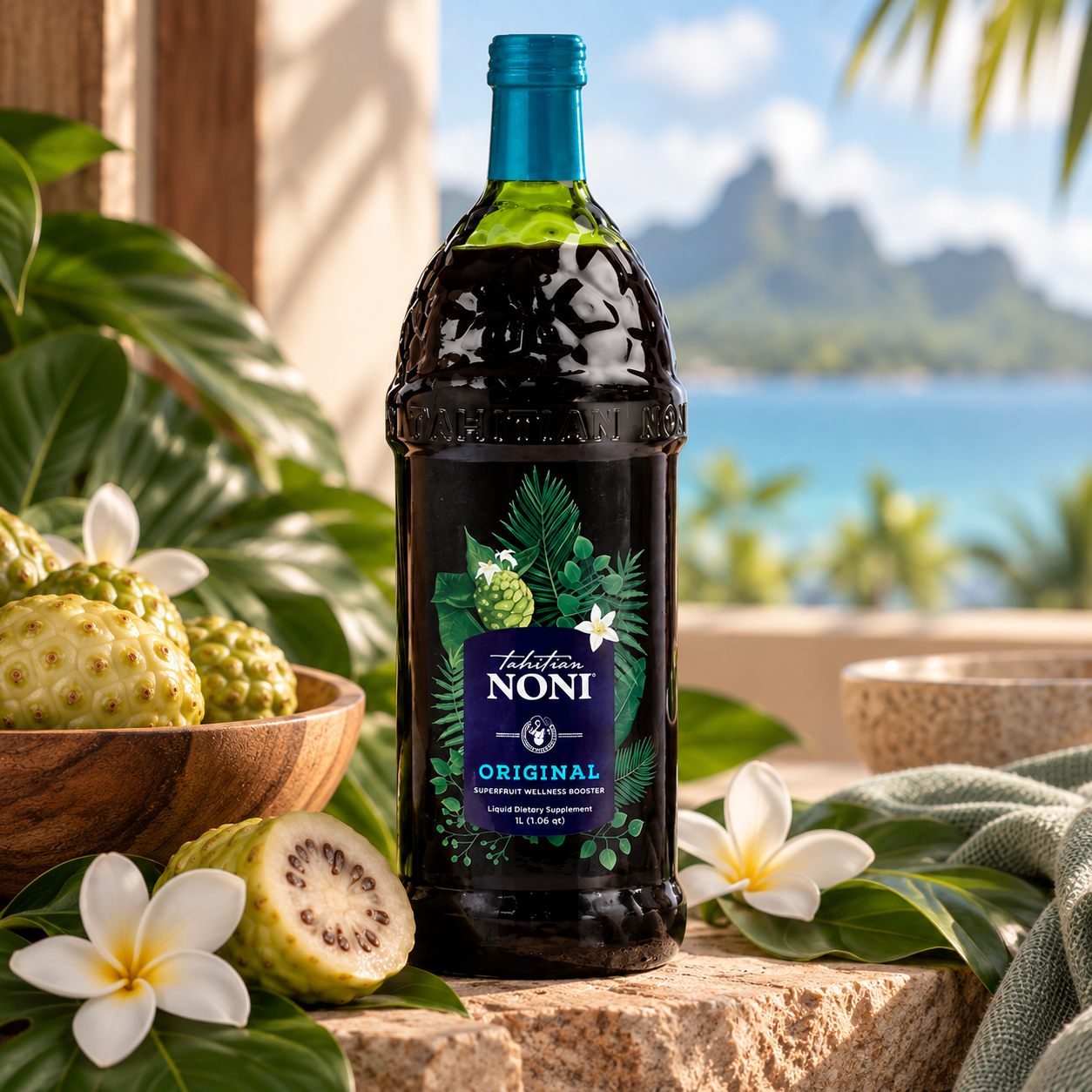 Noni de Tahiti, jus de noni authentique